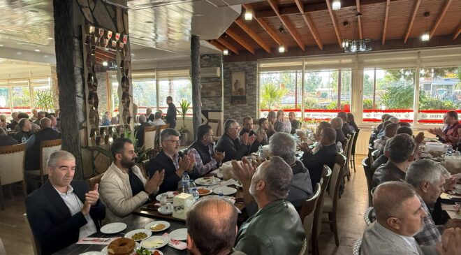 Yüksel ve ekibi Kula’da üyelerle buluştu
